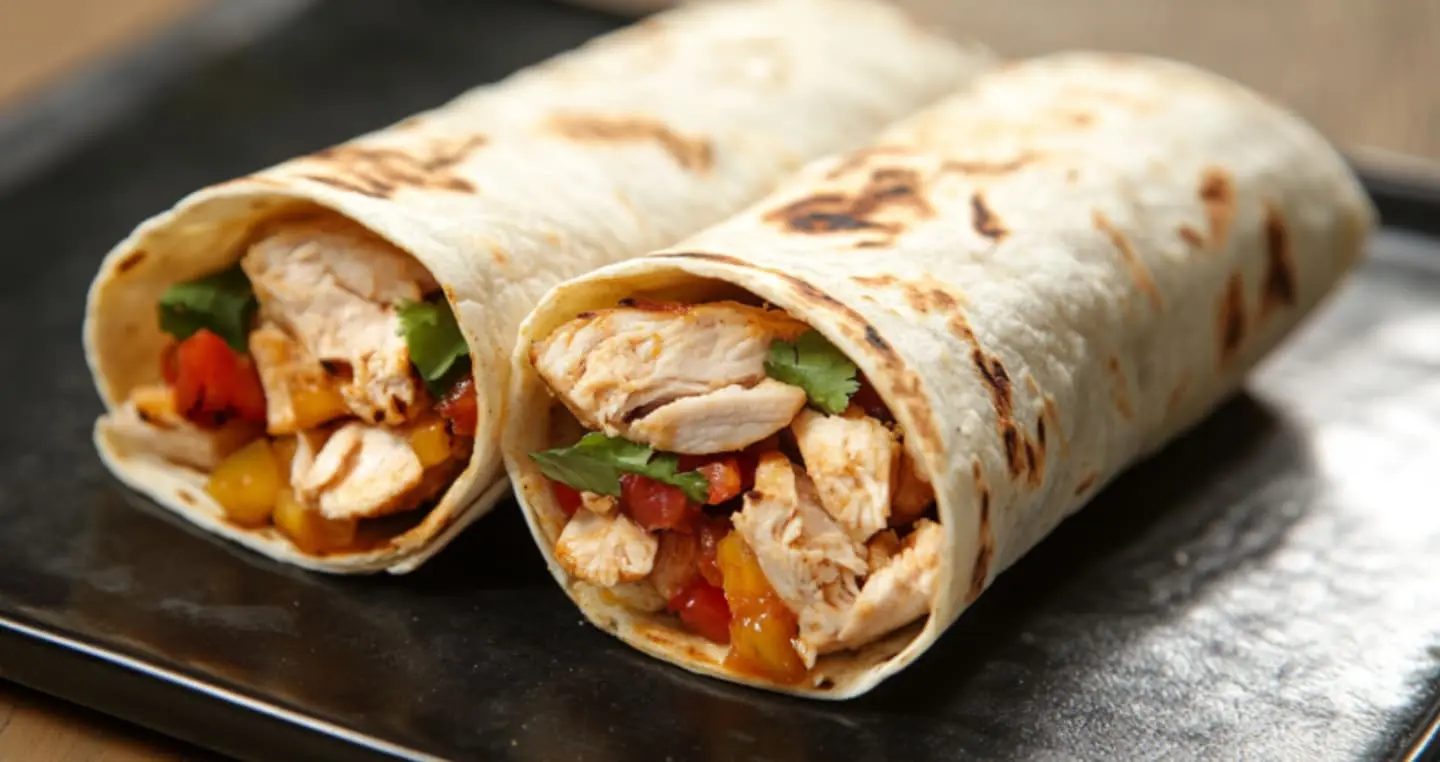 tortilla z kurczakiem