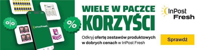 Wiele w paczce korzyści. Odkryj ofertę zestawów produktowych w dobrych cenach w InPost Fresh