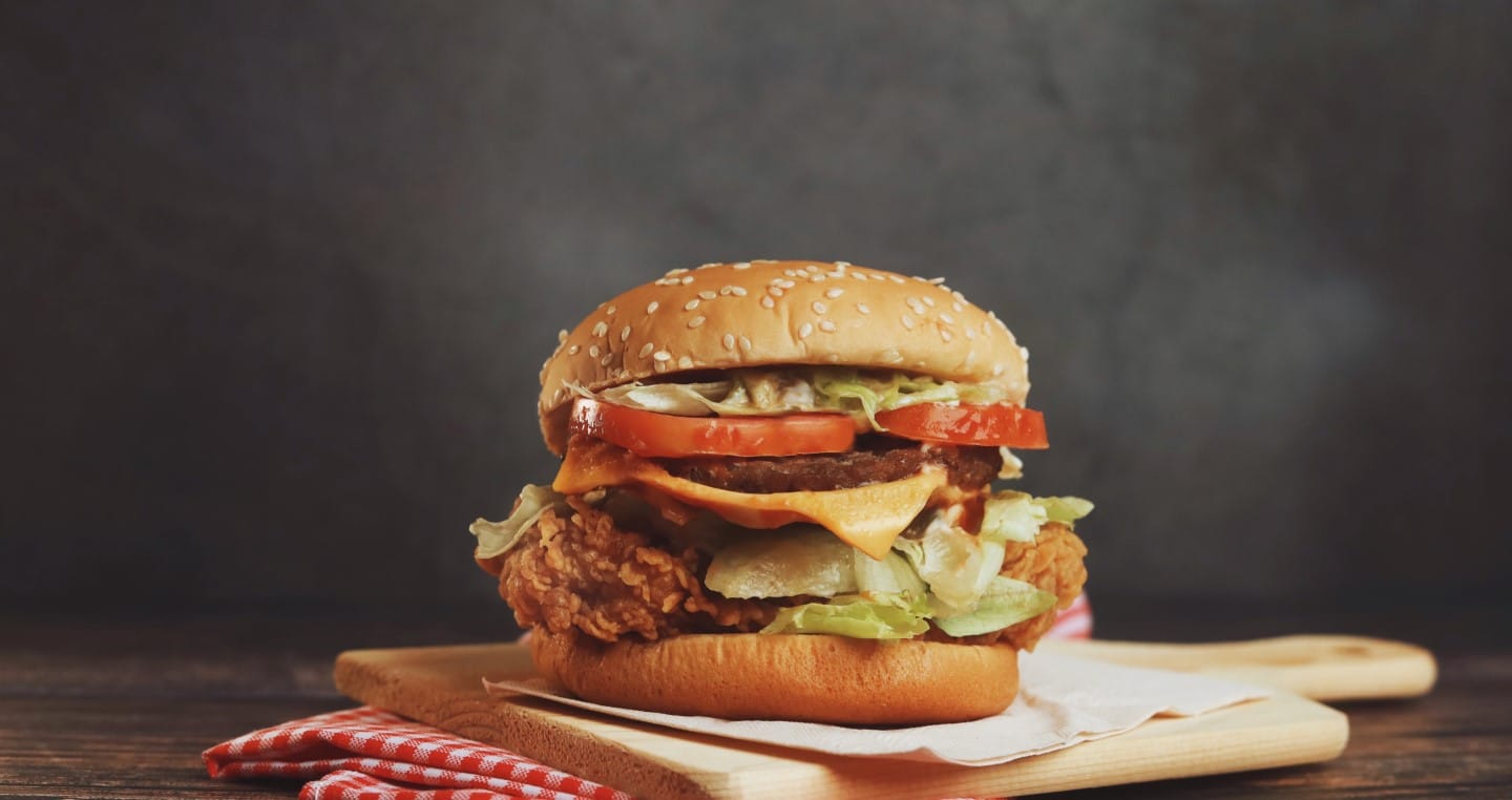  amerykański burger – hamburger