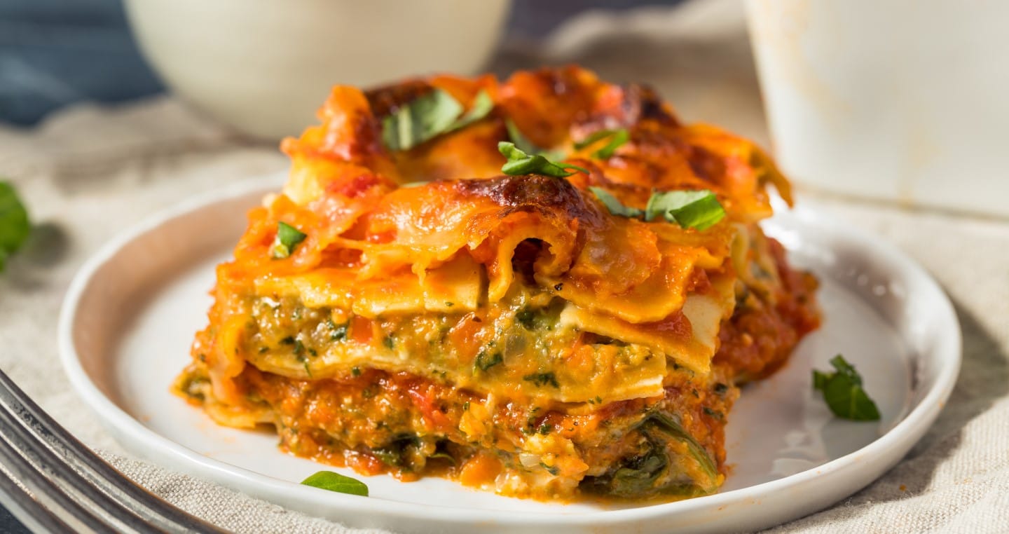 wegetariańska lasagne InPost Fresh