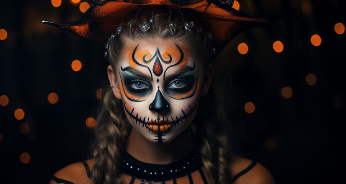 makijaż na Halloween