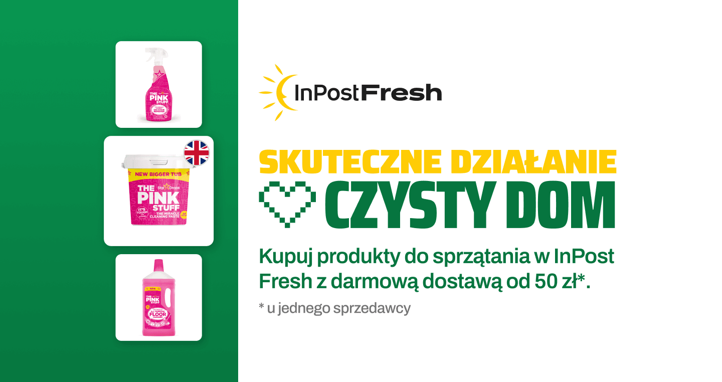Czysty dom - oferta InPost Fresh