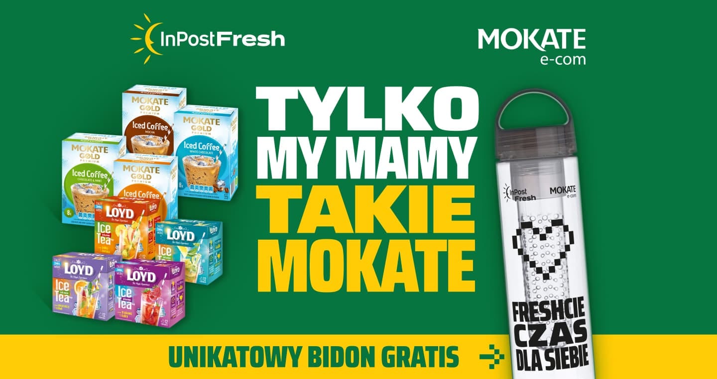 promocja Mokate - unikatowy bidon gratis