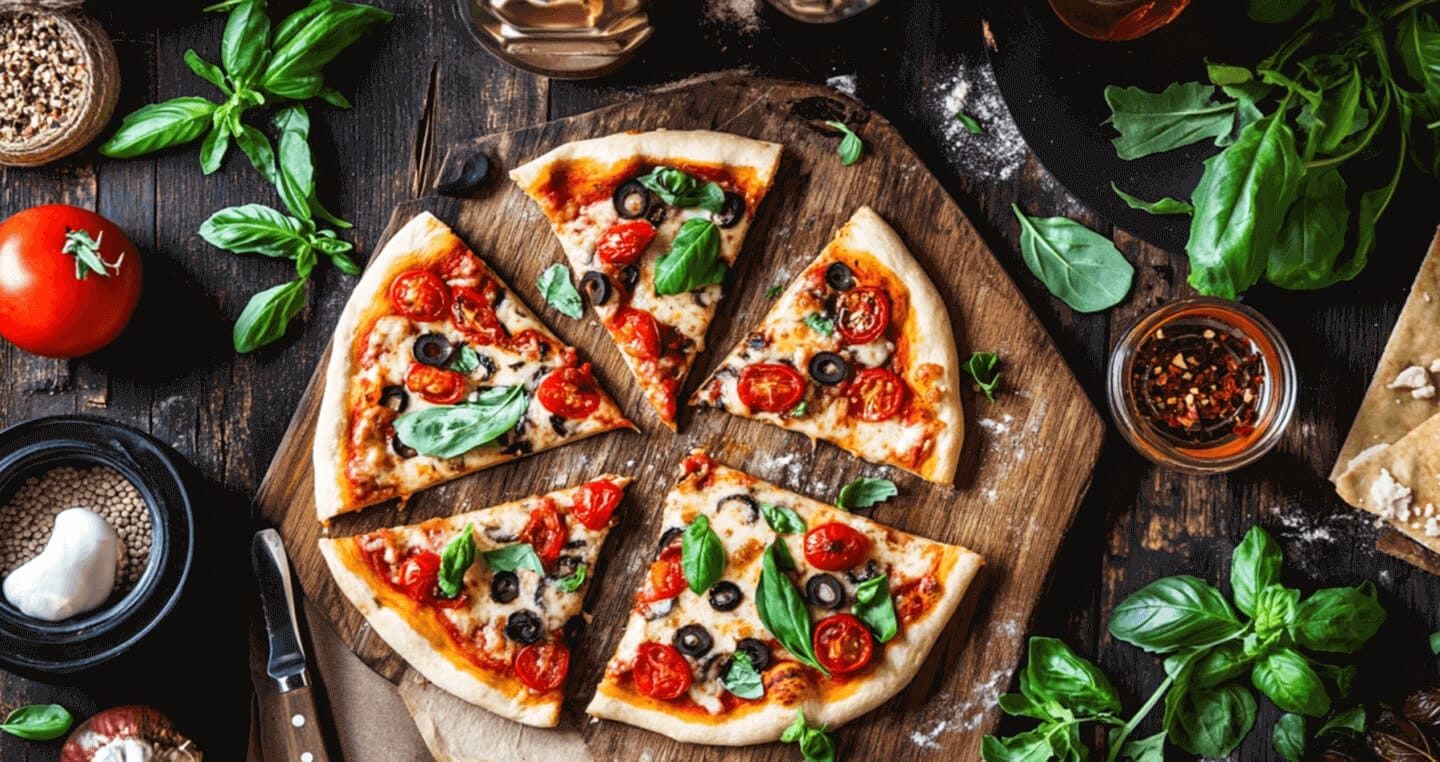 Domowa pizza z dodatkami