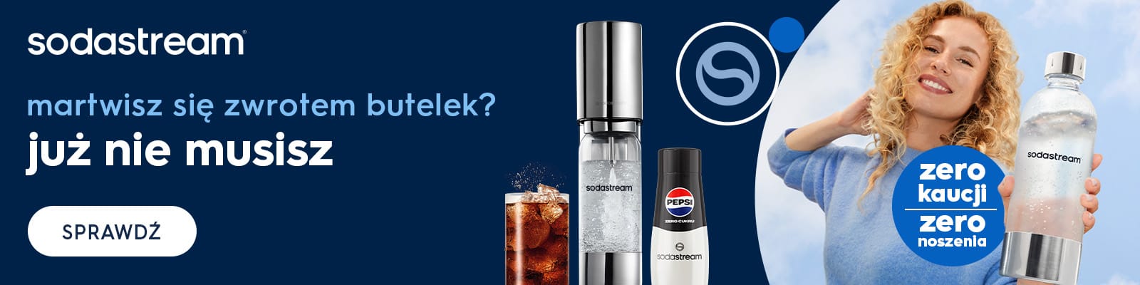 SodaStream. Martwisz się zwrotem butelek już nie musisz